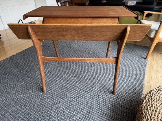 Image 1 of Marcel Gascoin desk with bookcase