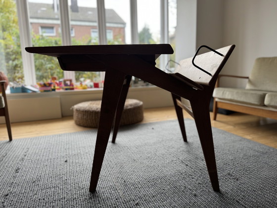 Image 1 of Marcel Gascoin desk with bookcase