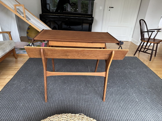 Image 1 of Marcel Gascoin desk with bookcase