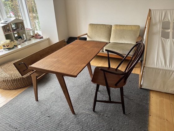 Image 1 of Marcel Gascoin desk with bookcase