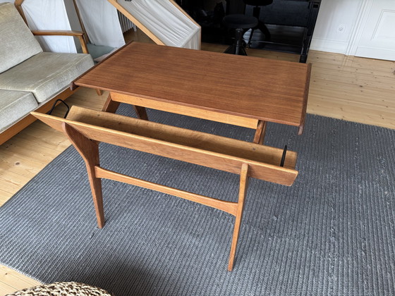 Image 1 of Marcel Gascoin desk with bookcase