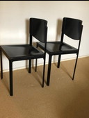 4x Matteo Grassi chair Leather