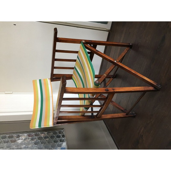 Image 1 of Vintage Folding Safari Chair, 1940