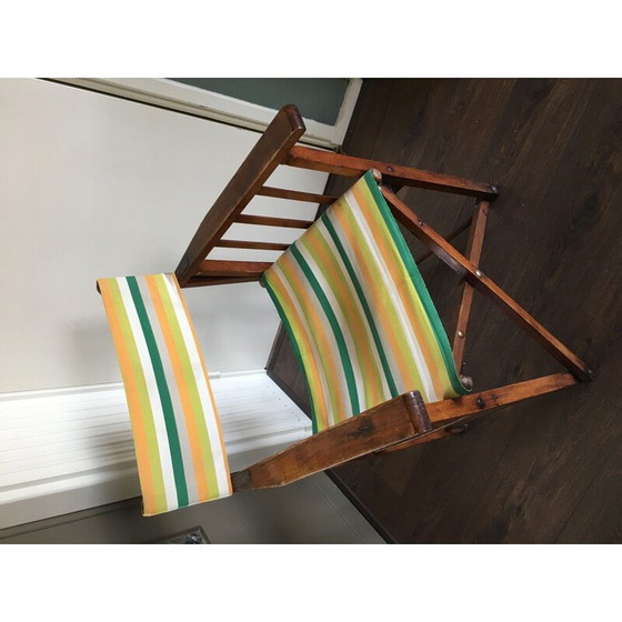 Image 1 of Vintage Folding Safari Chair, 1940