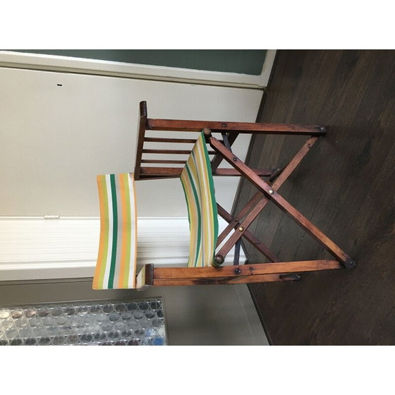 Image 1 of Vintage Folding Safari Chair, 1940