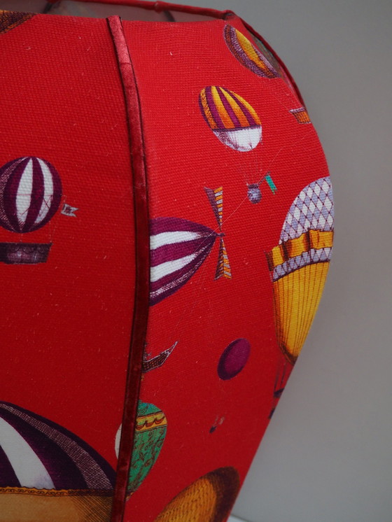 Image 1 of Big Table Lamp Fornasetti Fabric