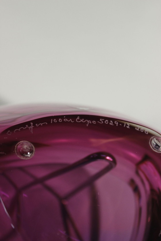 Image 1 of Erika Lagerbielke & Orrefors - Grand Cup Exhibition 100 Years Orrefors Glassworks 1998