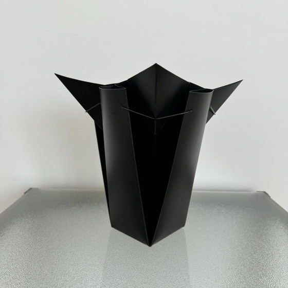 Image 1 of Minimalist Origami vase '80s