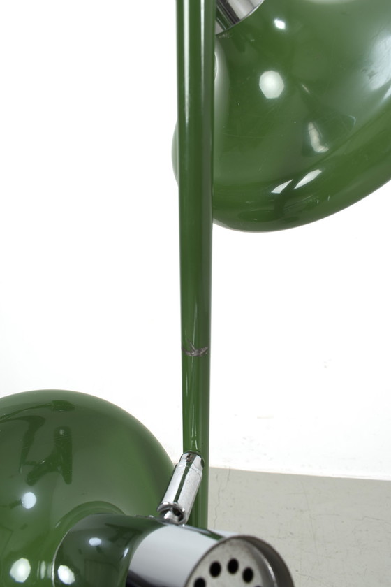 Image 1 of Green 70's floor lamp