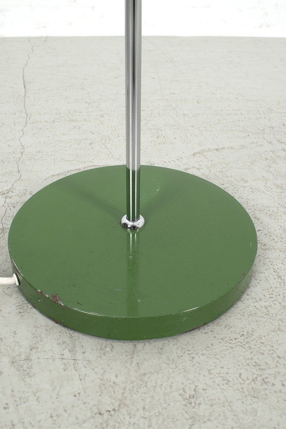 Image 1 of Green 70's floor lamp