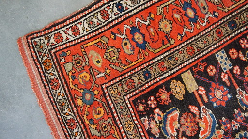 Vintage Rug Hand Knotted 228X114Cm