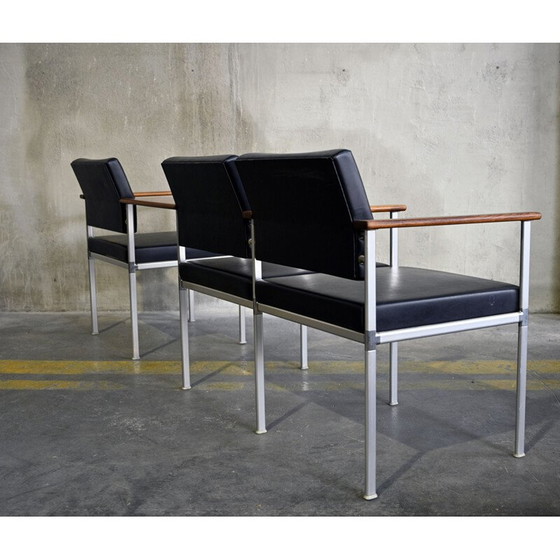 Image 1 of Vintage aluminum bench by Lübke, 1960s