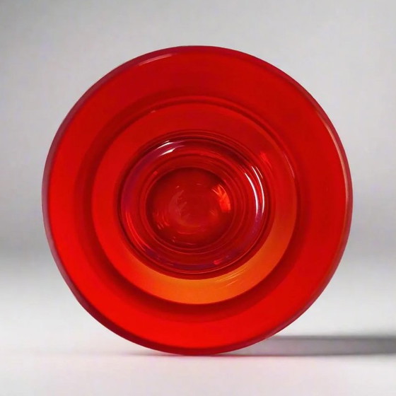 Image 1 of 1970S Astonishing Tamara Aladin Vase Tulppaani (#1513) For Riihimaki/Riihimaen Lasi Oy