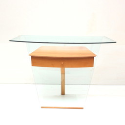 Magnifique meuble de télévision vintage au design italien des années 1970