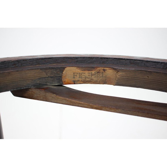 Image 1 of Sgabello in legno Fischel, Cecoslovacchia, anni '10