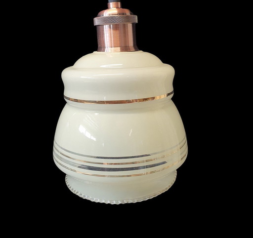 1947 Vintage Brocante Pendant Lamp Pendant Lamp Lamp