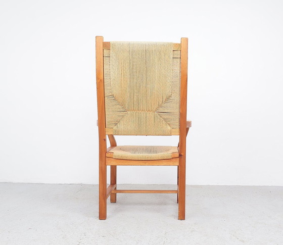 Image 1 of Poltrona alta Tage Poulsen per Gramrode, anni '70