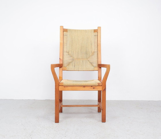 Image 1 of Poltrona alta Tage Poulsen per Gramrode, anni '70