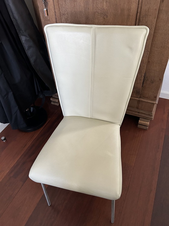 Image 1 of Edessa Leather Dining Chairs