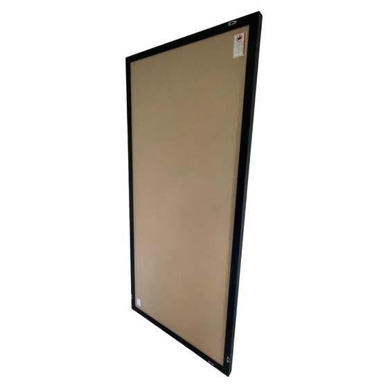 Image 1 of Dark Oak Framed Mirror - Varnished - Tall In Height