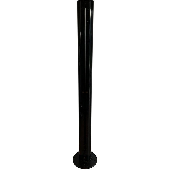 Image 1 of Vintage Megaron hallogen floor lamp in black lacquered metal by Gianfranco Frattini