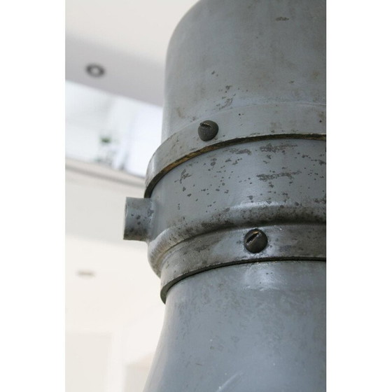 Image 1 of Large vintage industrial ceiling lamp by Elko