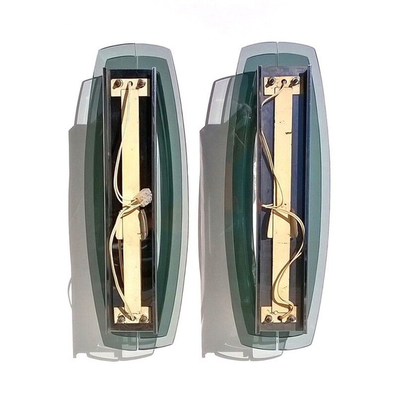 Image 1 of Set di 2 applique vintage di Veca, anni '60