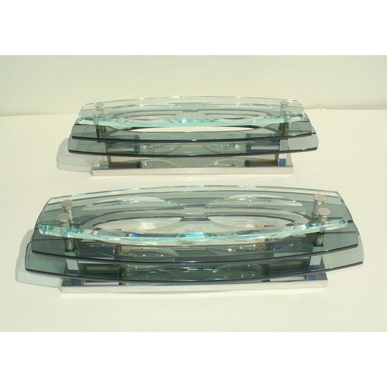 Image 1 of Set di 2 applique vintage di Veca, anni '60