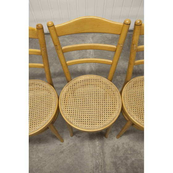 Image 1 of 4 vintage Baumann chairs model Anteuil 1986
