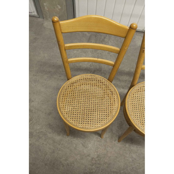 Image 1 of 4 vintage Baumann chairs model Anteuil 1986