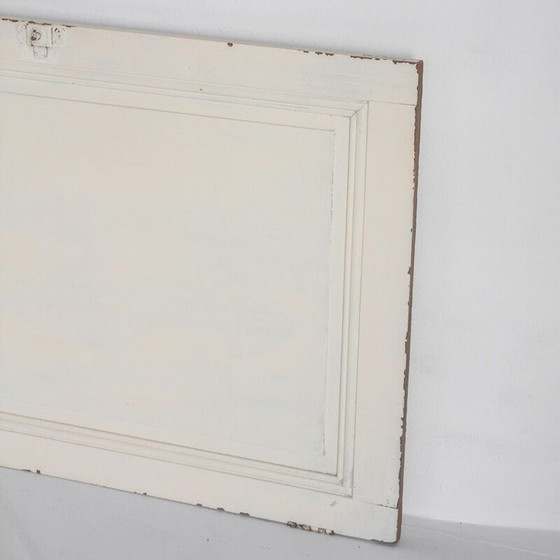 Image 1 of Porta interna in legno verniciato vintage, utilizzabile come testiera del letto, Francia 1960