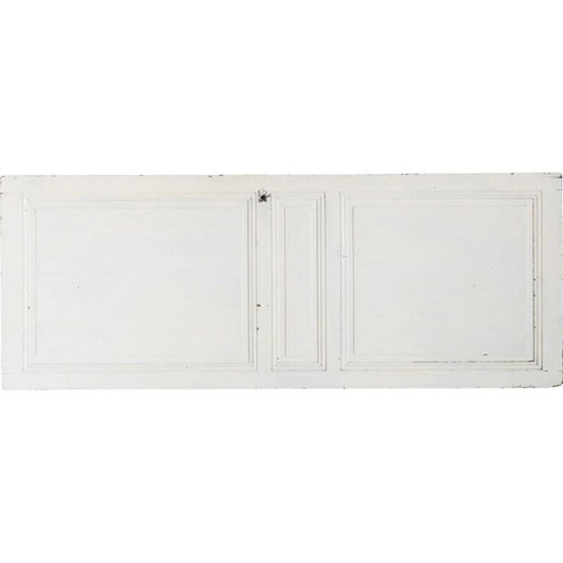 Porta interna in legno verniciato vintage, utilizzabile come testiera del letto, Francia 1960