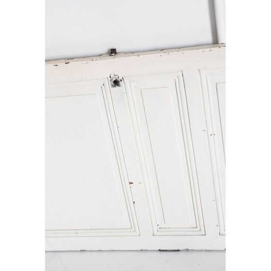 Image 1 of Porta interna in legno verniciato vintage, utilizzabile come testiera del letto, Francia 1960