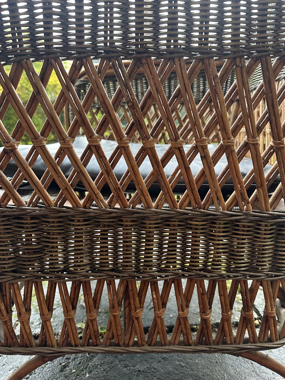 Image 1 of Pair Of Wicker Armchair