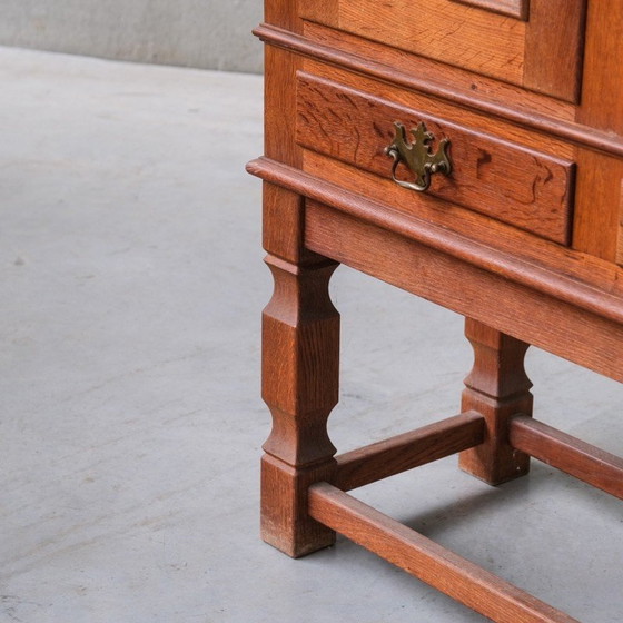 Image 1 of Vintage oak cabinet by Henning Kjaernulf, Denmark 1960