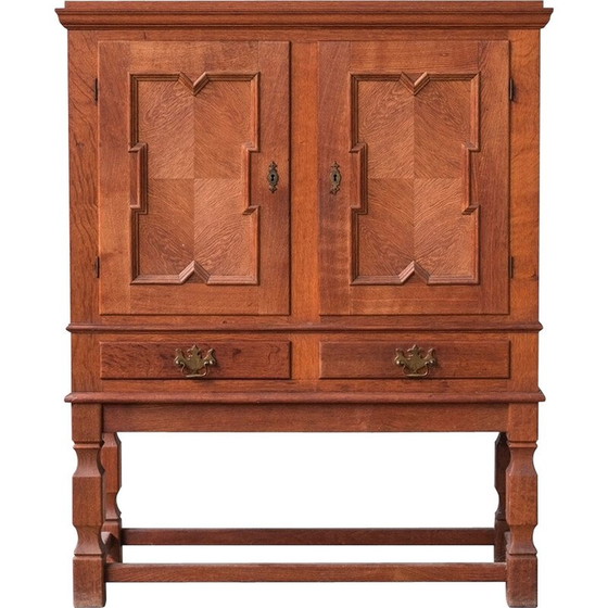 Image 1 of Vintage oak cabinet by Henning Kjaernulf, Denmark 1960