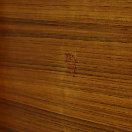 Image 1 of Mid - Century Highboard Teak Veneer