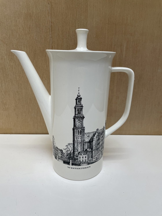 Image 1 of Villeroy & Boch tea/coffee pot Westertoren/Montelbaanstoren