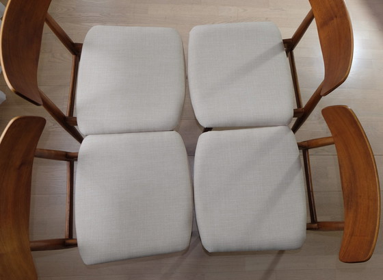 Image 1 of 4 dining chairs HABEO beech 50s