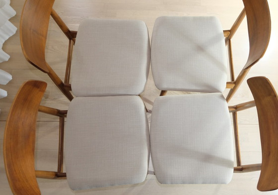 Image 1 of 4 dining chairs HABEO beech 50s