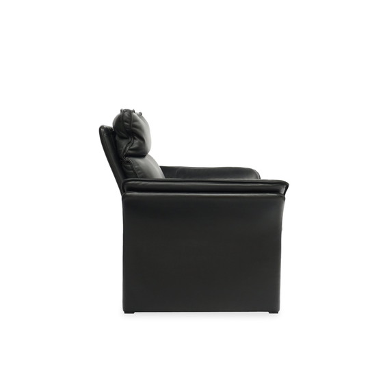 Image 1 of Three-point Scala armchair leather black