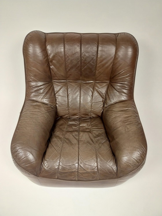 Image 1 of Vintage Leather Armchair, 1982