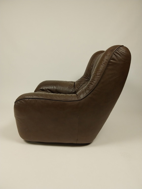 Image 1 of Vintage Leather Armchair, 1982