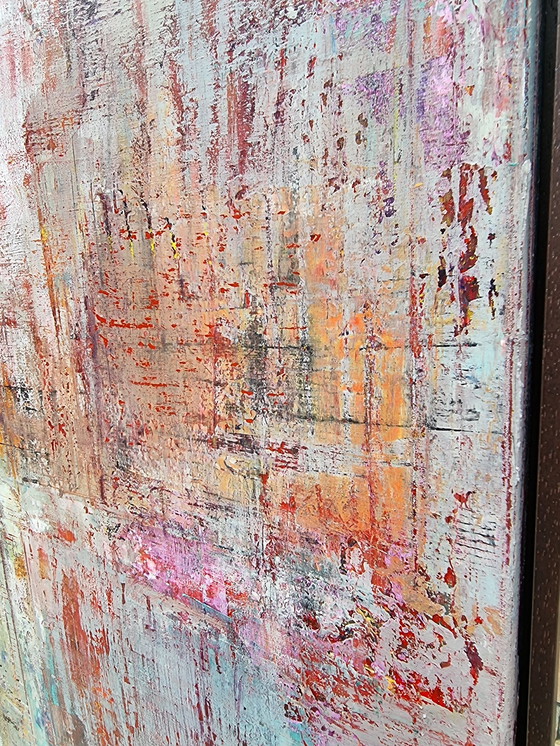 Image 1 of Frances Eckhardt - Abstract Modern painting 80x80 +frame