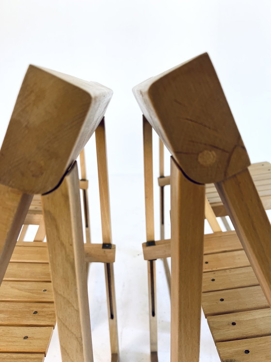 Image 1 of 4x folding chair Aldo Jacober, Alberto Bazzani