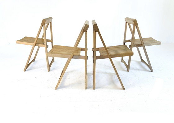 Image 1 of 4x folding chair Aldo Jacober, Alberto Bazzani