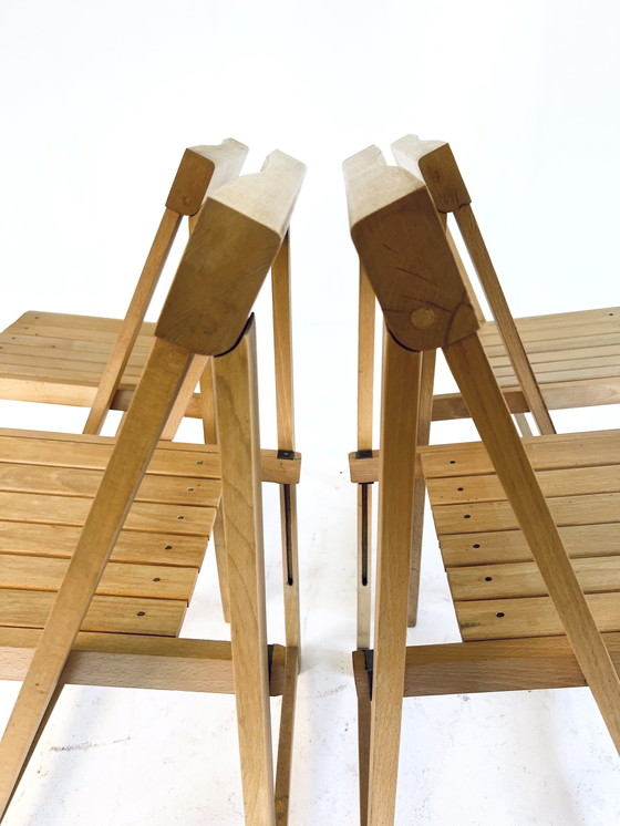 Image 1 of 4x folding chair Aldo Jacober, Alberto Bazzani