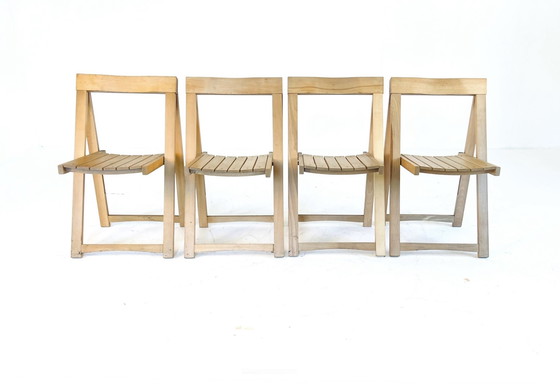 Image 1 of 4x folding chair Aldo Jacober, Alberto Bazzani