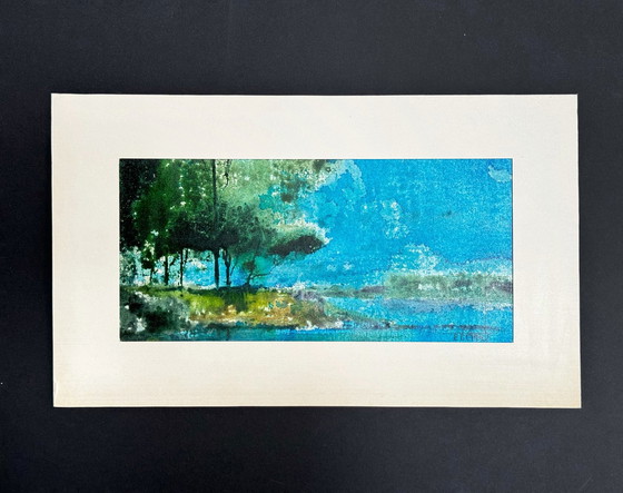 Image 1 of Eugène Eechaut (1928-2019) - Set Of 2 Landscape Artworks