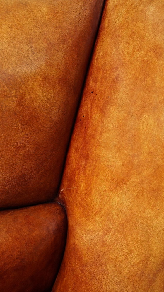 Image 1 of 2 X Sheep Leather Ear Armchair